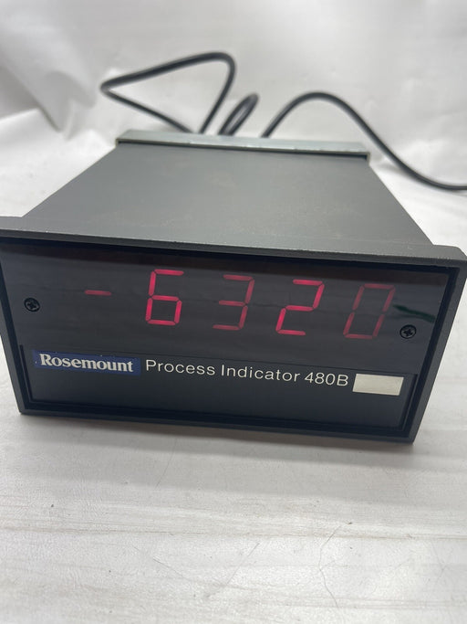 NEW ROSEMOUNT PROCESS INDICATOR 480B BECKMAN INDUSTRIAL 410A DIGITAL TEMPERATURE