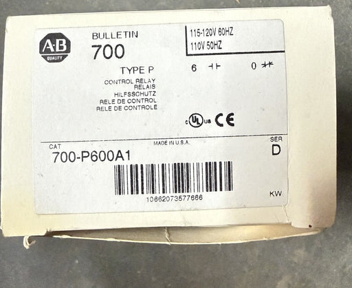 NEW ALLEN BRADLEY 700-P600A1 / 700P600A1 NIB