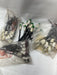 52PC NEW 1050A4 120 VAC PILOT LIGHT LAMPS W/ FLYING LEADS CLEAR WHITE RED GREEN