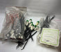 52PC NEW 1050A4 120 VAC PILOT LIGHT LAMPS W/ FLYING LEADS CLEAR WHITE RED GREEN