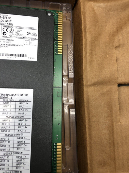 New 1771-IFE PLC-5 Analog Allen Bradley 2012 SER C
