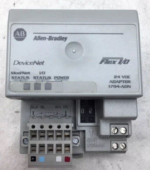 1794-ADN /B Allen Bradley DeviceNet FLEX I/O 24V Adapter