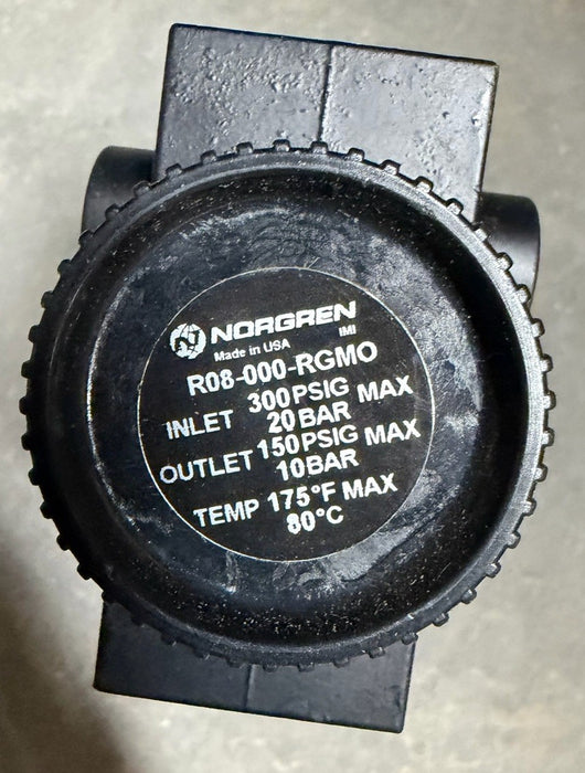 Norgren R08-000-RGMO Pneumatic Pressure Regulator NNB