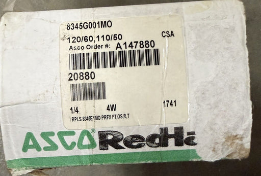NEW IN BOX ASCO 8345-G001-MO-120  EF8345G001MO120