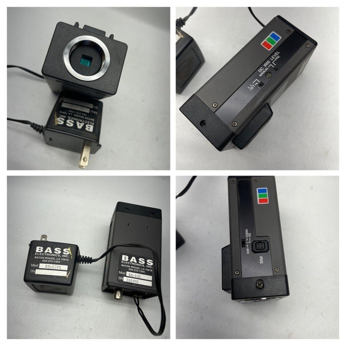 NEW OUT OF BOX BASS ELECTRONICS BE-101 CCTV CAMERA W/ BE-12PS