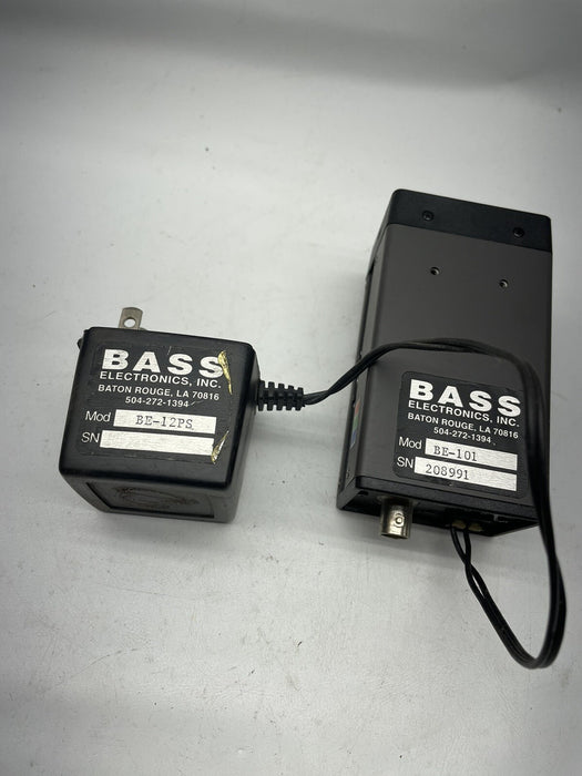 NEW OUT OF BOX BASS ELECTRONICS BE-101 CCTV CAMERA W/ BE-12PS