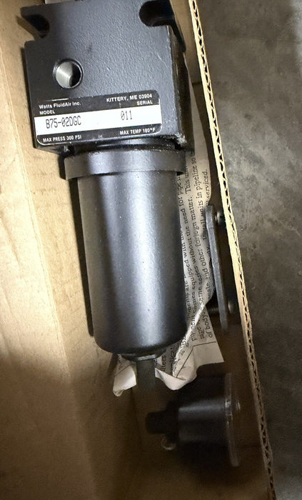 PARKER / WATTS B75-02DGC 1/4” Npt Filter Regulator Filter/Regulator NIB