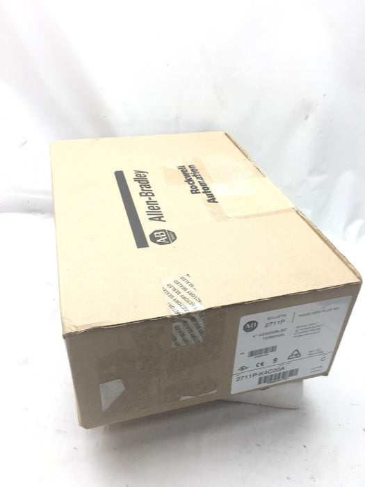 2711P-K4C20A NEW Sealed Allen Bradley Panelview Plus 400 Ethernet 2711P AB