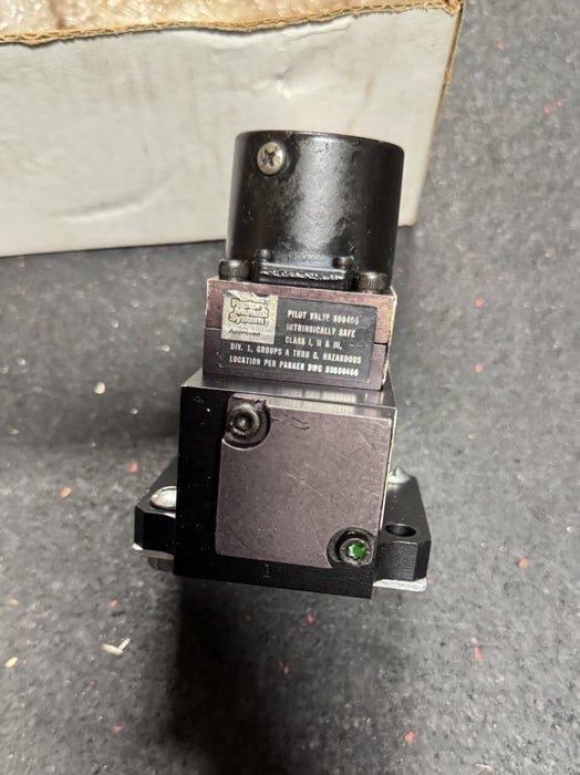 BD15BJJVD5 PARKER TWO STAGE SERVO VALVE 801234-BJJ-VR 5GPM 30/30ma BD15 3.5 VDC