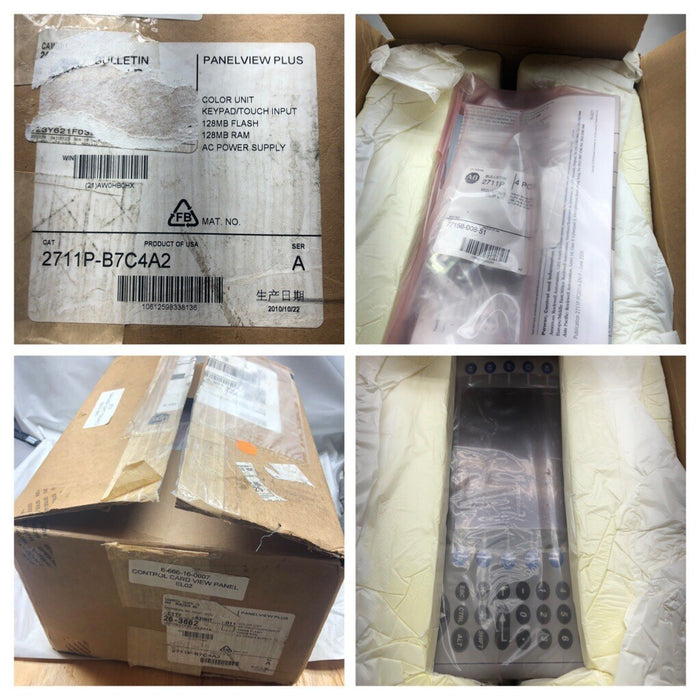 2711P-B7C4A2 NEW ALLEN BRADLEY PANELVIEW PLUS 700 7"  TOUCH AC POWER ENET 2711P