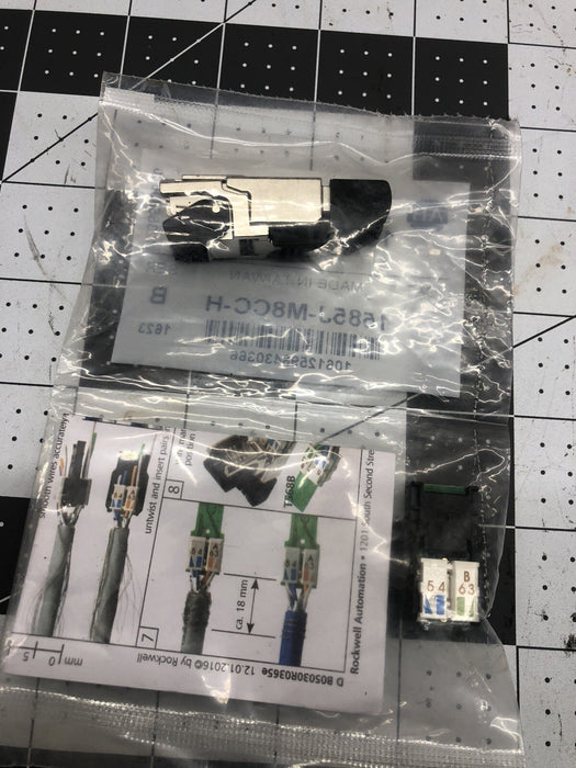 1585J-M8CC-H NEW SEALED ALLEN BRADLEY PN-120364 RJ-45 FIELD ATTACHABLE ETHERNET