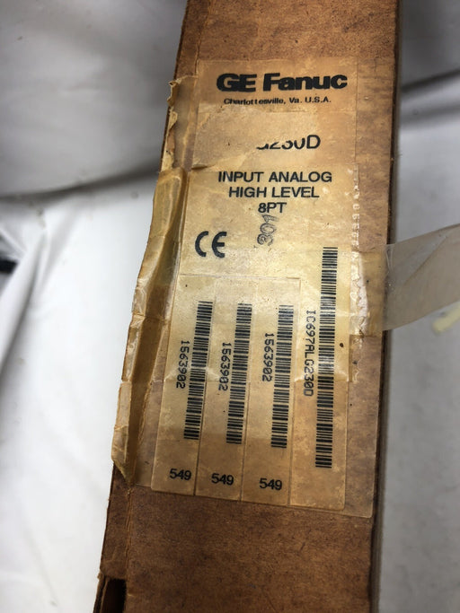 GE FANUC IC697ALG230D SER 90-70 INPUT ANALOG HIGH LEVEL 8PT 55000188 HONEYWELL