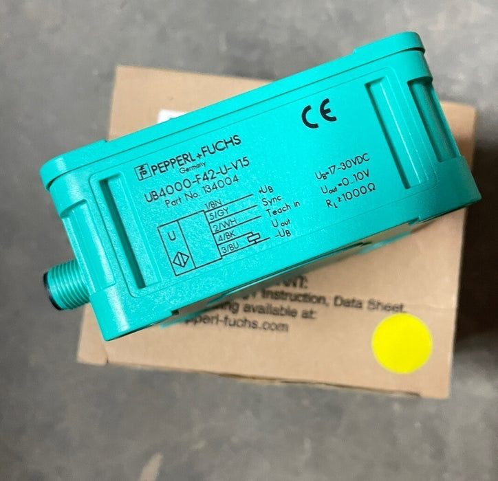 NEW PEPPERL + FUCHS UB4000-F42-U-V15 134004 ULTRASONIC PROX SWITCH UB4000 PEFUNC