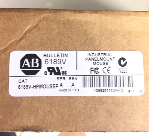 NEW ALLEN-BRADLEY 6189V-HPMOUSEP Industrial Panel mount Mouse  NIB