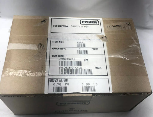 NEW FISHER FSMTGI2P-PSF MOUNTING KIT SEALED IN THE ORIGINAL BOX PACKAGING