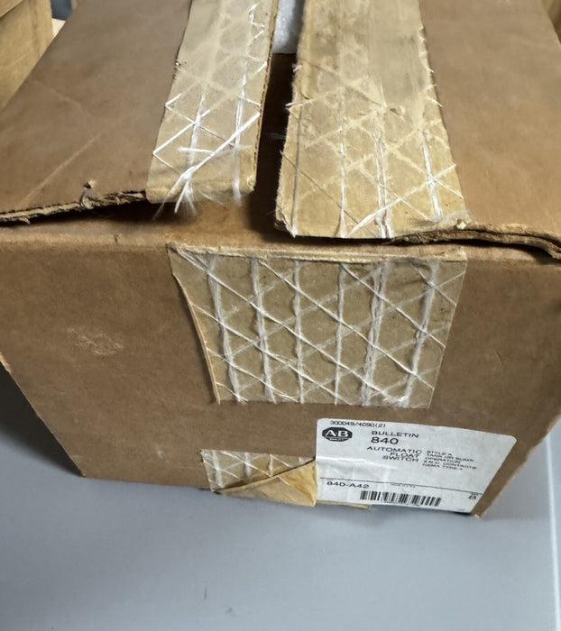 840-A42 NEW UNUSED ALLEN BRADLEY FLOAT SWITCH CONVERTIBLE FOR SUMP OR TANK