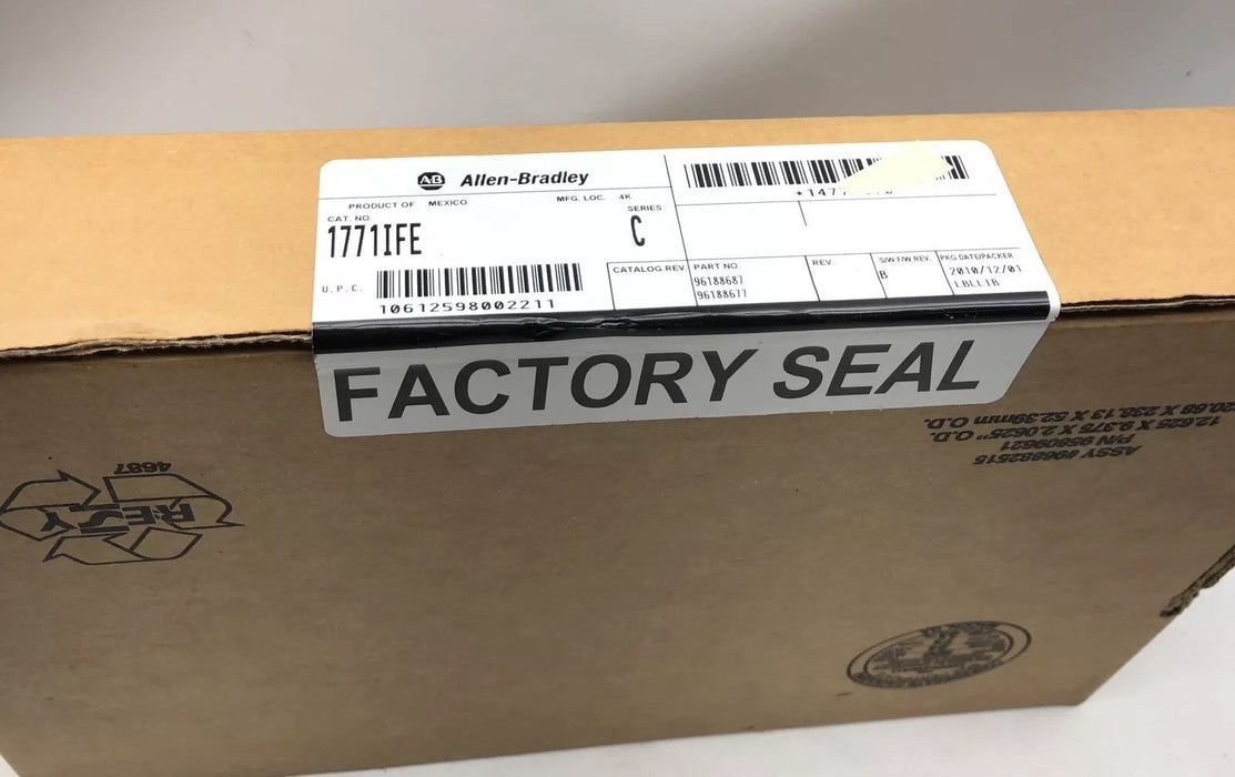 New Sealed  PLC-5 Analog Input Card 1771-IFE /C Allen Bradley