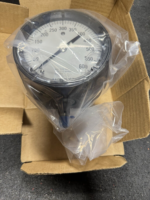 45-1279-SSL-02L-600# ASHCROFT 1279 BELLOWS GAUGE 0-600PSI SOLID FACE GLYCERINE