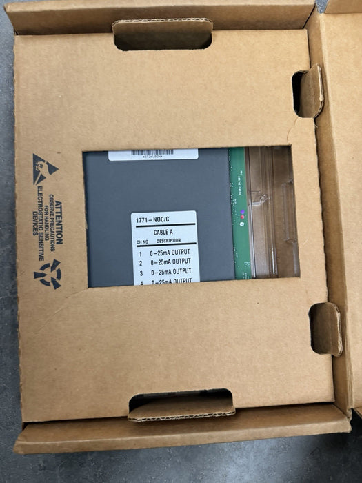 1771-NOC NEW 2003 ALLEN BRADLEY 1771NOC HIGH RESOLUTION ANALOG OUTPUT PLC-5 NIB
