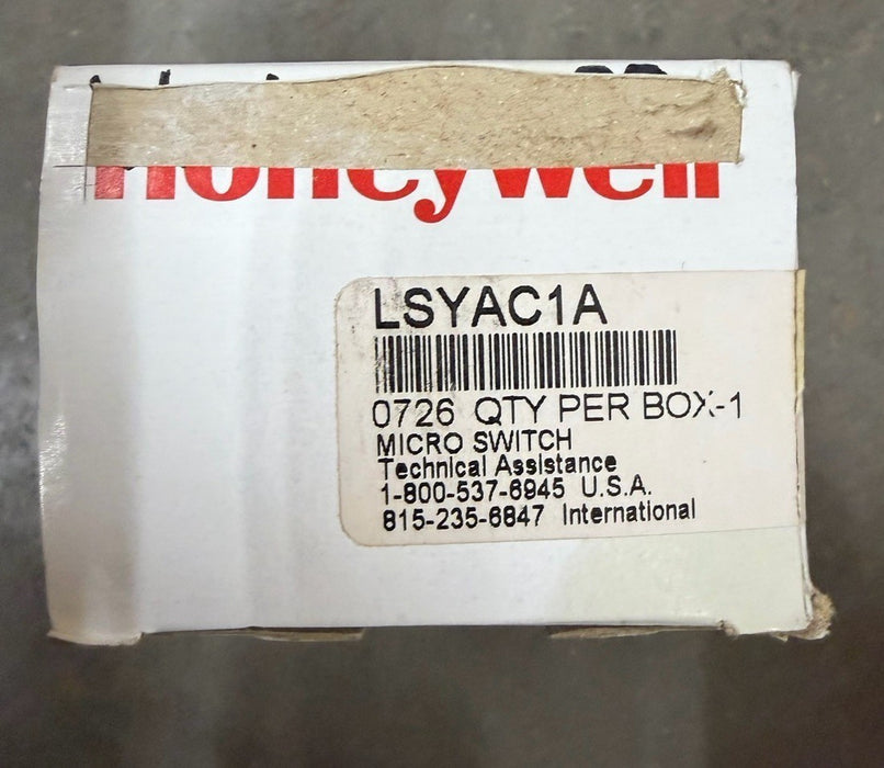 Honeywell LSYAC1A 600 V AC 10 A Rotary Gear Limit Switch micro switch