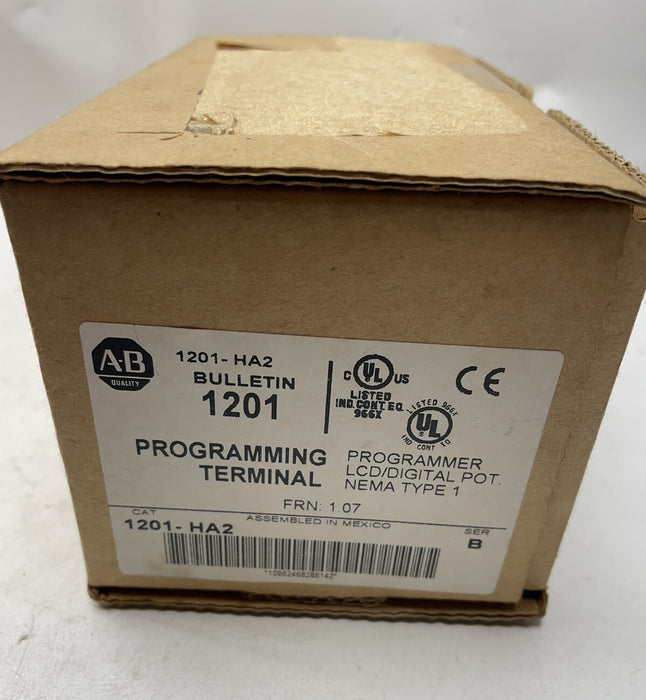 NEW 1201-HA2 AB PROGRAMMING TERMINAL  HIM ALLEN BRADLEY NIB ROCKWELL