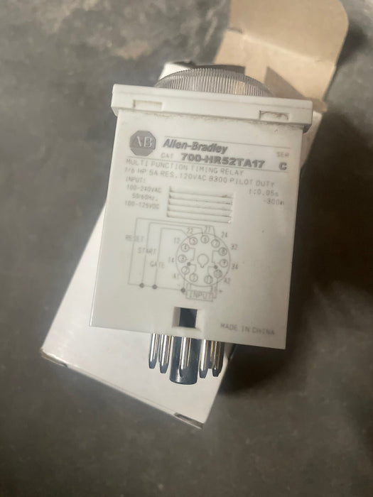 NEW 700-HR52TA17 TIMING RELAY