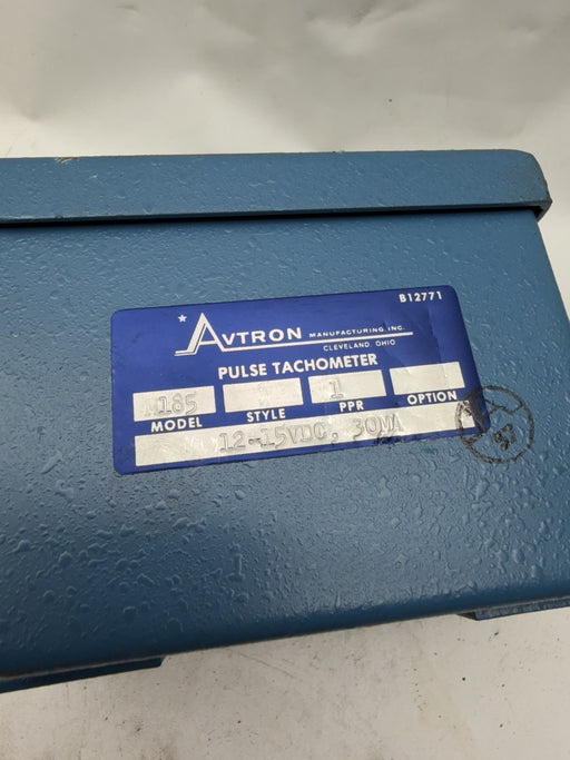 NOS AVTRON 12-15VDC 30MA PULSE TACHOMETER M185