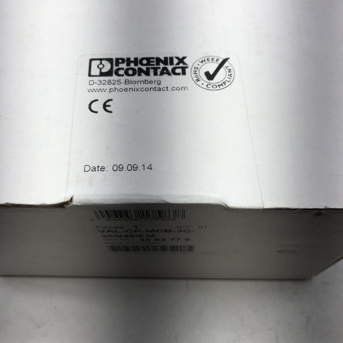 2882776 NEW SEALED VAL-CP-MCB-3C-350/40/FM PHOENIX CONTACT TYPE 2 SURGE ARRESTOR