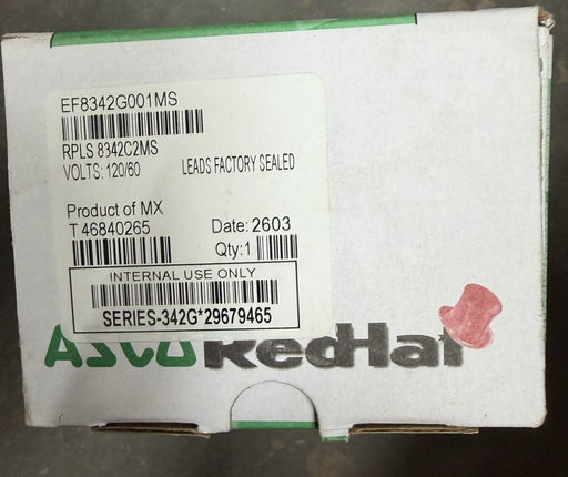 NEW ASCO REDHAT 120V 1/4