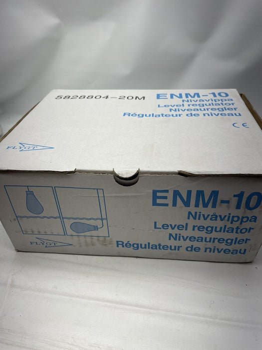 ENM-10 65FT 20 METER FLOAT SWITCH BULB TYPE LEVEL 5828804 BLUE BALL NEW FLYGT