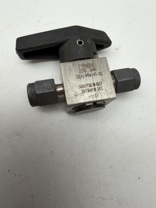 PARKER 22(A)-PR4-VT-SS Stainless Valve 1/4