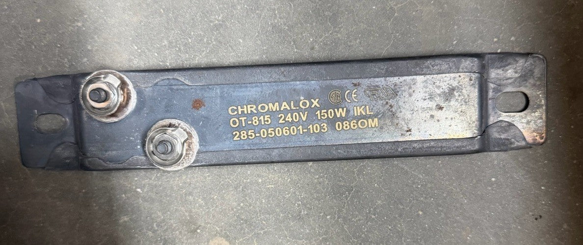 Chromalox OT-815 240V 150W IKL Strip Heater Heating Element 285-050601-103 086OM