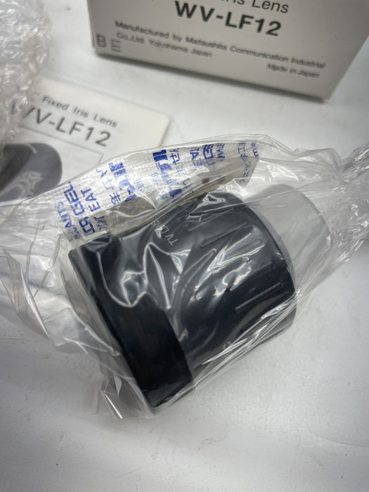 NEW PANASONIC WV-LF12 FIXED IRIS LENS NIB