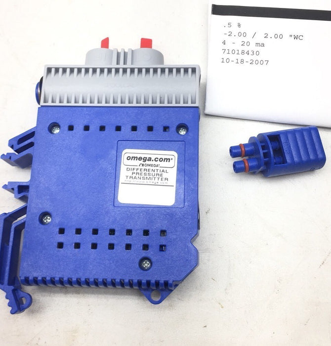 NEW OMEGA PX665-2BDI 4-20ma OUTPUT -2 /+2 INH2O DIFF PRESSURE TRANSMITTER NIB