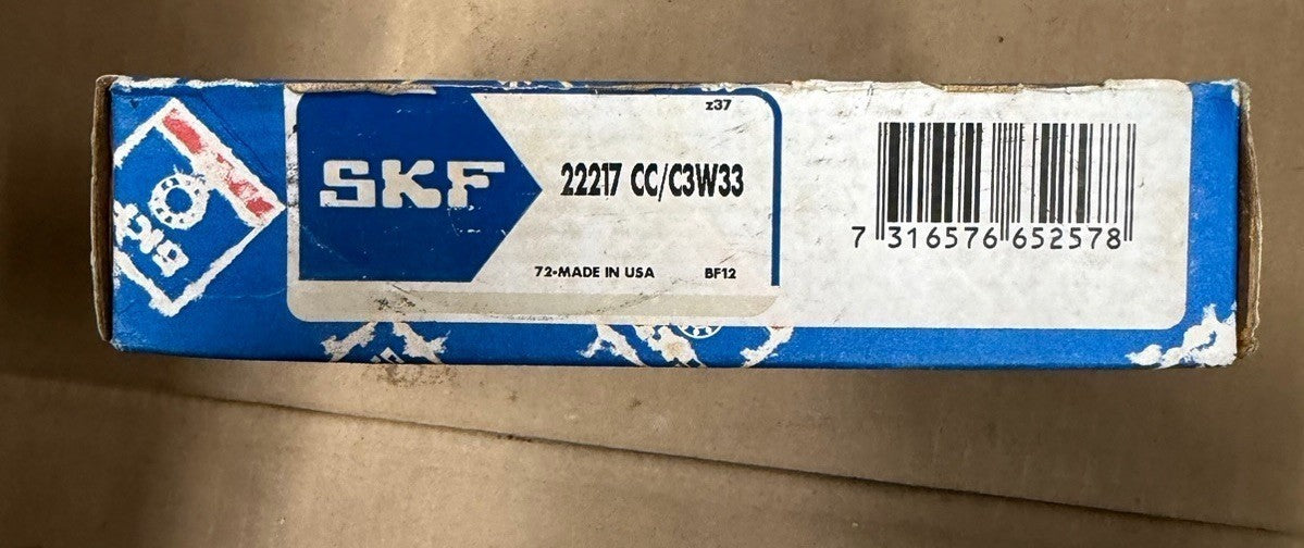 SKF 22217-CC/C3W33 / 22217CCC3W33 NEW IN BOX
