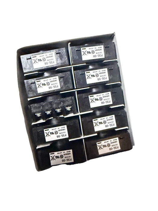 1 BOX OF 10 PCS OMRON P3G-08 / P3G08 RELAY BASE SOCKET