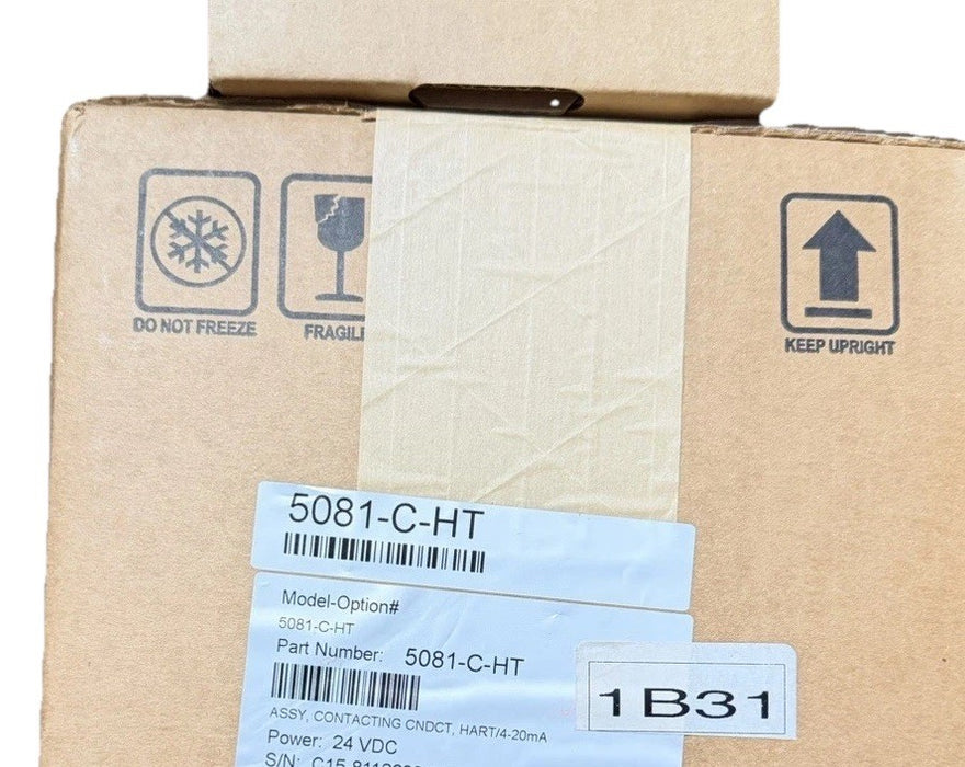 5081-C-HT ROSEMOUNT CONTACT CONDUCTIVITY 24V LOOP POWER EXPLOSION PROOF 2 WIRE