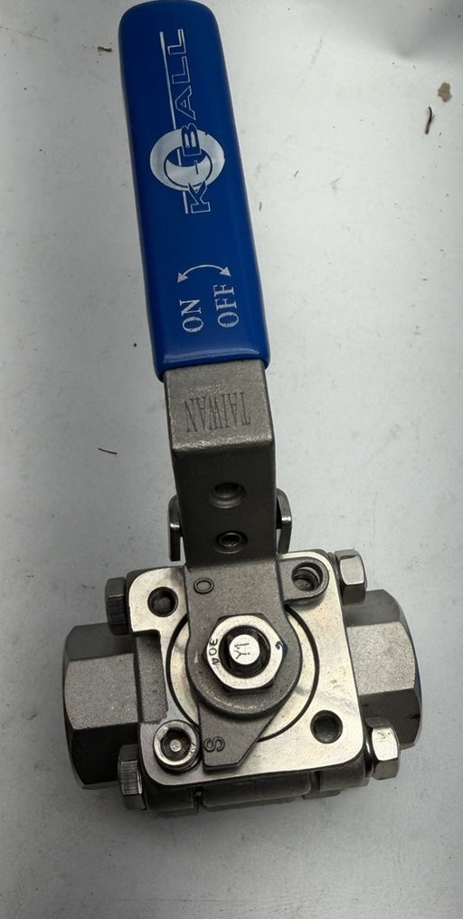 Threaded Keystone K-Ball 3pc Ball Valve R180-S-T-2-SE-L-004