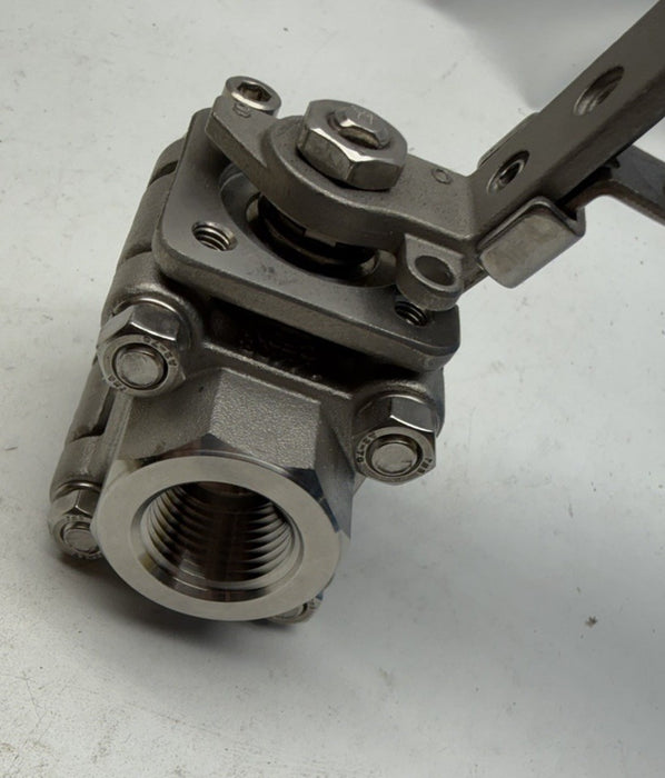 Threaded Keystone K-Ball 3pc Ball Valve R180-S-T-2-SE-L-004