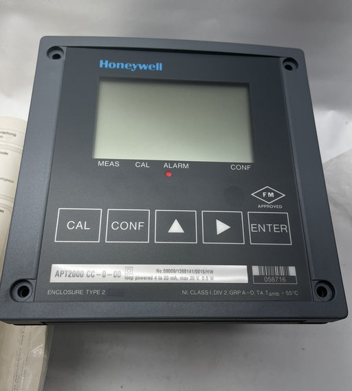 NEW HONEYWELL APT2000 CC-0-00 LOOP POWERED 4-20ma CONDUCTING CONDUCTIVITY
