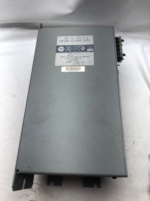 1771-P7 120 / 220 VAC 1771 POWER SUPPLY 1771P7