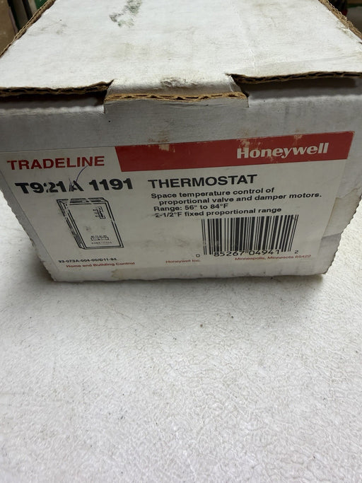 T921A 1191 NEW UNUSED HONEYWELL THERMOSTAT PROP VALVE DAMPER CONTROL TRADELINE