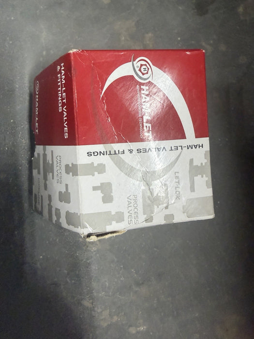 5 CNT BOX HAMLET TEE  1/2"x 1/2"X1/2" Stainless Compression TUBING HAM-LET