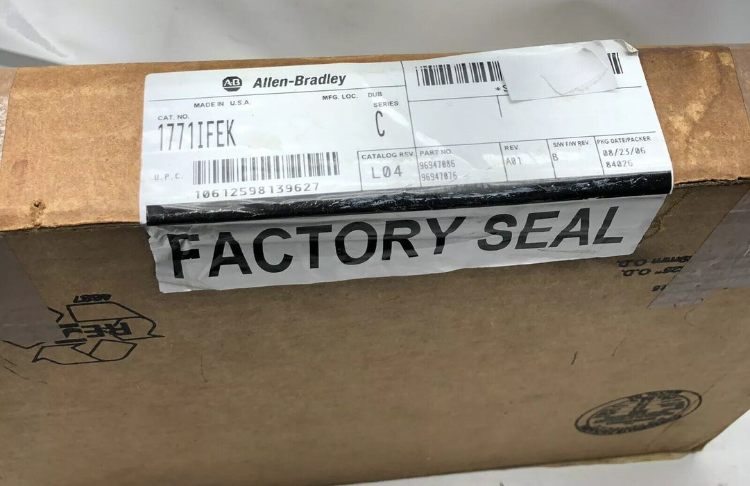 NEW SEALED 1771-IFEK ALLEN-BRADLEY 1771-lFEK/C Conformal Analog Input Module FS