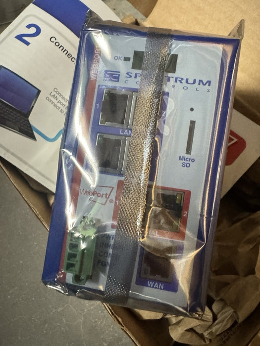 NEW WP-R-ET-SW-0 WebPort  SPECTRUM CONTROLS NNB
