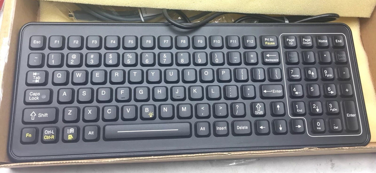 NEW INTERMEC 340-053-003 SLK-101 BACKLIT KEYBOARD FOR CV-60C OR CV-61 PDT NIB