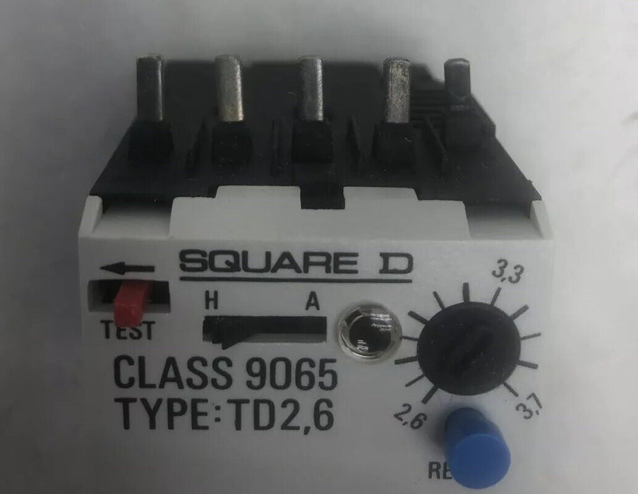 READ SQUARE D 9065 TD 5.5 THERMAL OVERLOAD RELAY 5.5A TO 8A