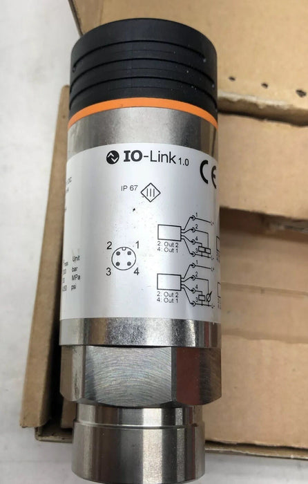 NEW IFM EFECTOR500 PRESSURE SENSOR PN2222 PN-100-SBN14-MFRKG/US NIB