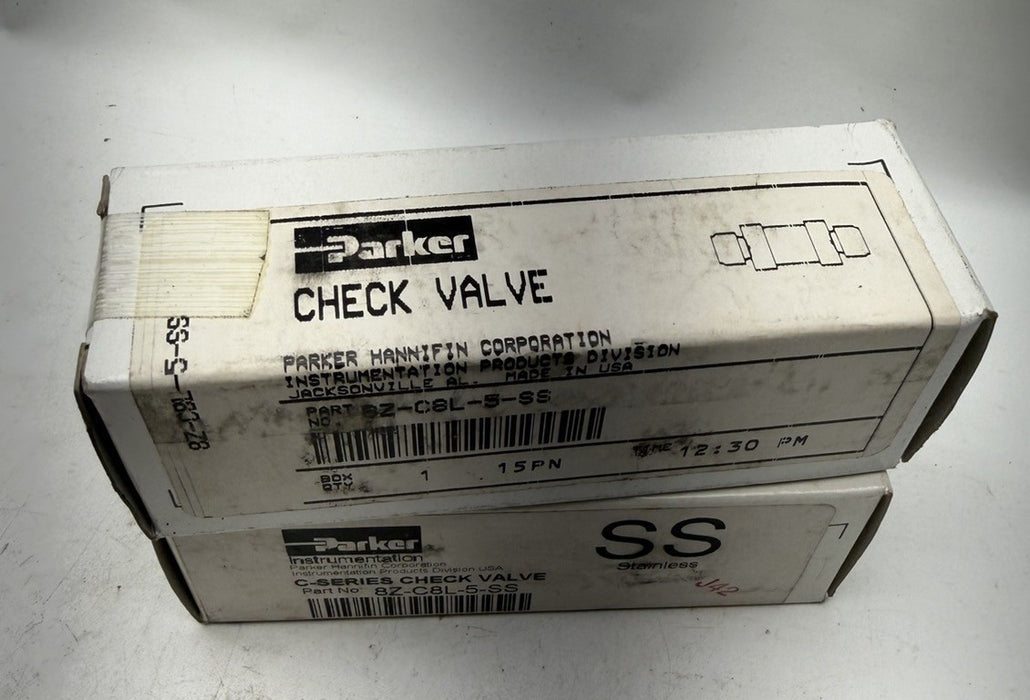PARKER 8Z-C8L-5-SS / 8ZC8L5SS (NEW IN BOX) SEALED 1/2” Compression