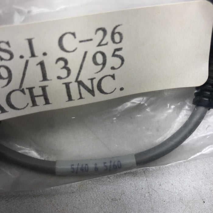 NEW SEALED R.S.I. C-26 ALLEN BRADLEY PLC 5/40 TO 5/60 CABLE / ADAPTER